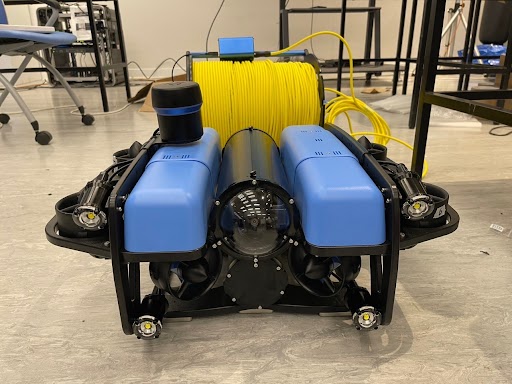 Our underwater drone.